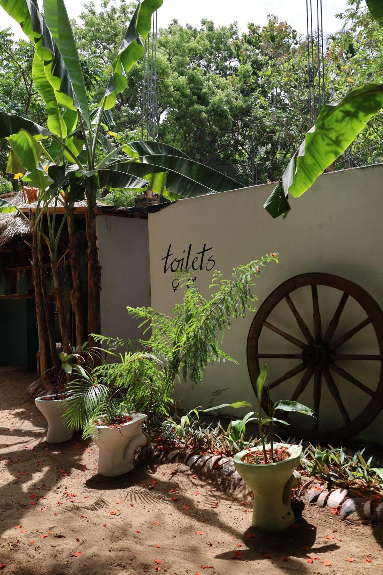 Waypoint Arugam Bay Hostel Bagian luar foto